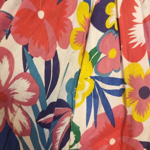 Mini Boden Smocked Dress Size 4-5Y Multicolor Floral - Picture 5 of 7